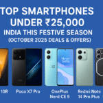 Top Smartphones Under 25,000
